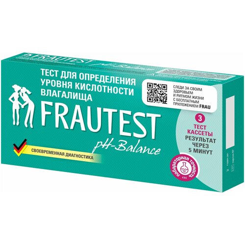 ���� ���� ��� ����������� ������ ����������� ��������� FRAUTEST pH-balance, ������ �� 552 ���