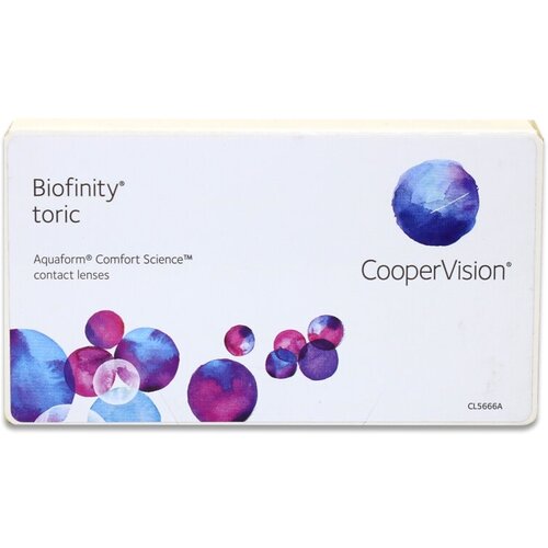 ���� ���������� ����� CooperVision Biofinity Toric., 3 ��., R 8,7, D 0,�CYL:�-1,25,�A�:�90, ����������, 1 ��., ������ �� 2490 ���
