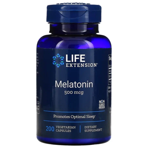 ���� ������� Life Extension Melatonin, 500 ���, 200 ��., ������ �� 2374 ���