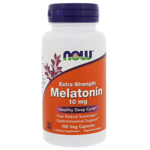   NOW Melatonin, 60 , 10 , 100 .   -     , -, 