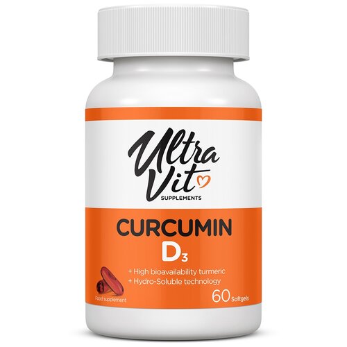  UltraVit Curcumin D3 ., 200 ME, 45 , 60 .,   1040 