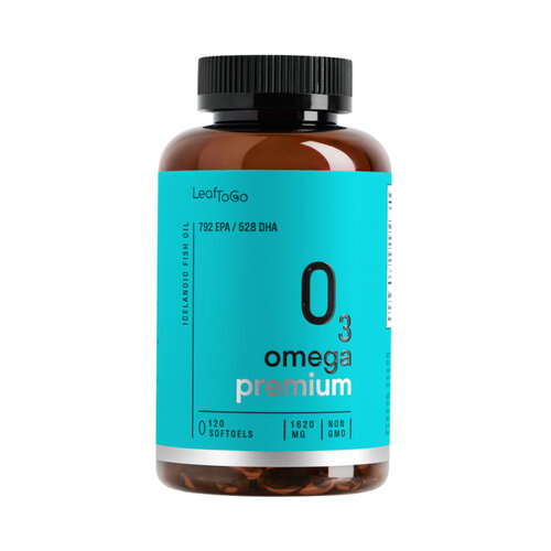  LeafToGo Omega 3 Premium, 1620 , 120 .,   1025 
