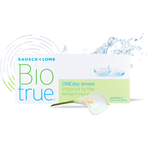    Bausch & Lomb Biotrue ONEday, 30 ., R 8,6, D -5,5, 1 .   -     , -, 