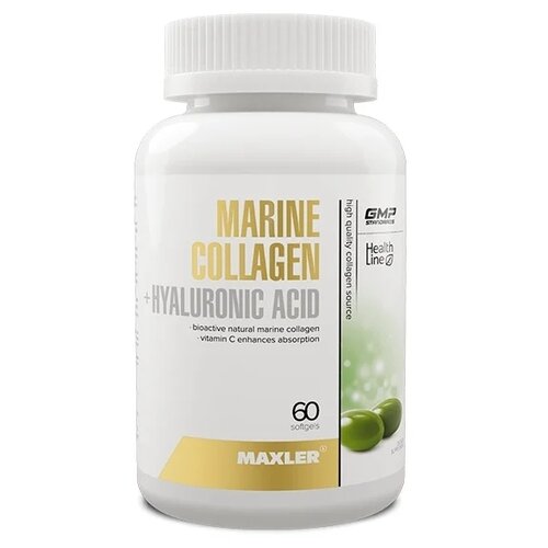 ���� Maxler Marine Collagen + Hyaluronic Acid ����., 100 �, 60 ��., ������ �� 1588 ���