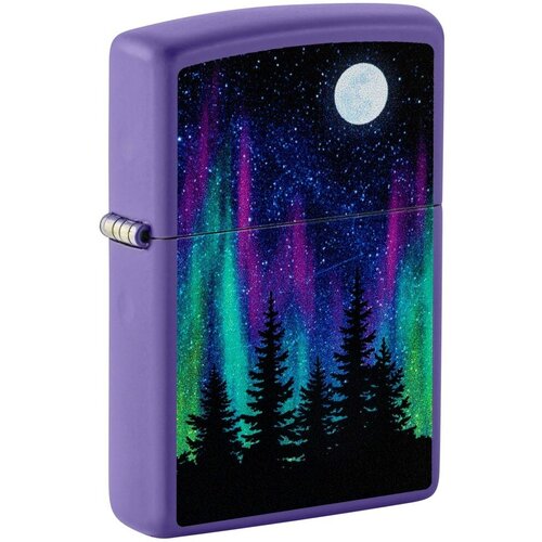   ZIPPO Night In The Forest   Purple Matte, /, , 38x13x57 ,   6094 