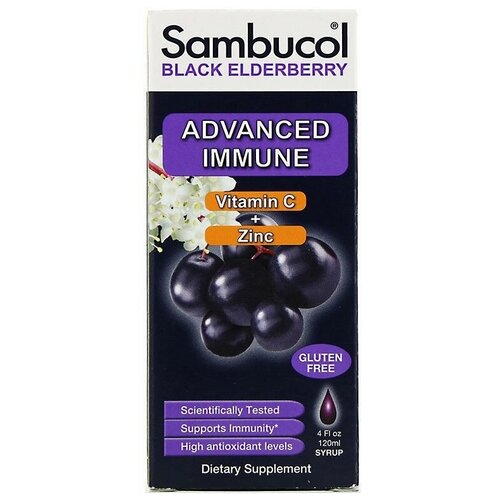 ���� ����� Sambucol Black Elderberry Advanced Immune, 230 �, 120 ��, ������ �� 3750 ���