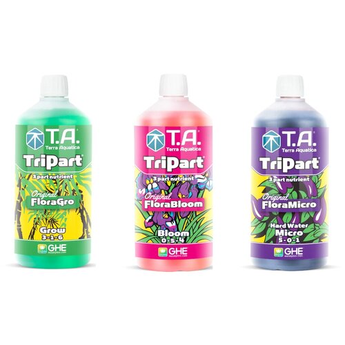    Terra Aquatica TriPart (Grow + Bloom + Micro HW) 3  1 (GHE Flora)      -     , -, 