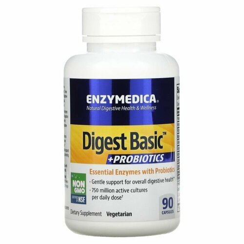  Enzymedica, Digest Basic  , 90    -     , -, 