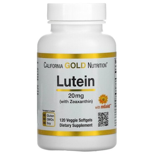   California Gold Nutrition Lutein with Zeaxanthin, 80 , 20 , 120 .   -     , -, 