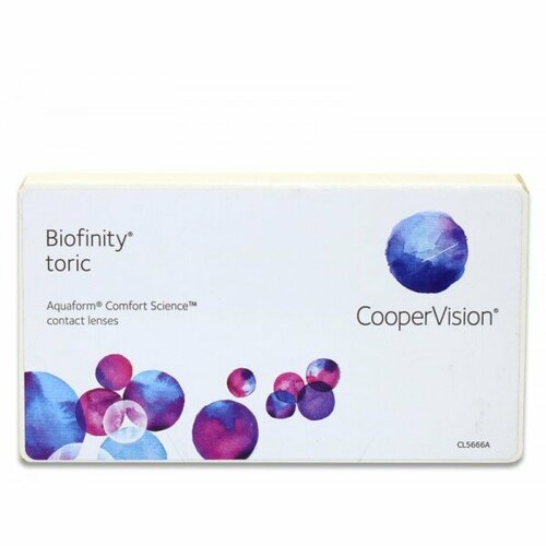 ���� ���������� ����� CooperVision Biofinity Toric., 3 ��., R 8,7, D -4,�CYL:�-2,25,�A�:�80, ����������, 1 ��., ������ �� 2490 ���
