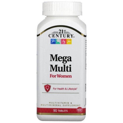 ���� �������� 21st Century Mega Multi For Women, 220 �, 220 ��, 90 ��., ������ �� 1999 ���