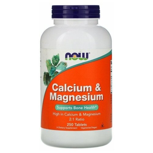   NOW Calcium & Magnesium, 760 , 100 , 250 .   -     , -, 