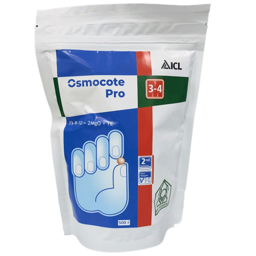 ���� ������� ��� 19-9-10+2MgO+��, ��������� ����������������� �������� 3-4 ������ Osmocot Pro (���������), 0,5 ��, ������ �� 650 ���