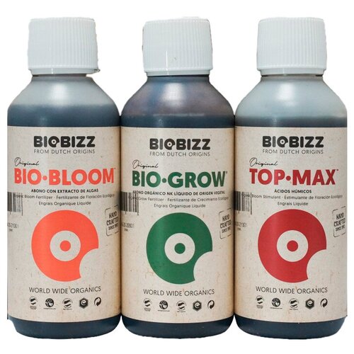 ���� �������� ��������� BioBizz Pack Indoor (Bio-Grow + Bio-Bloom + Top-Max) 3�� �� 250��, ������ �� 2362 ���