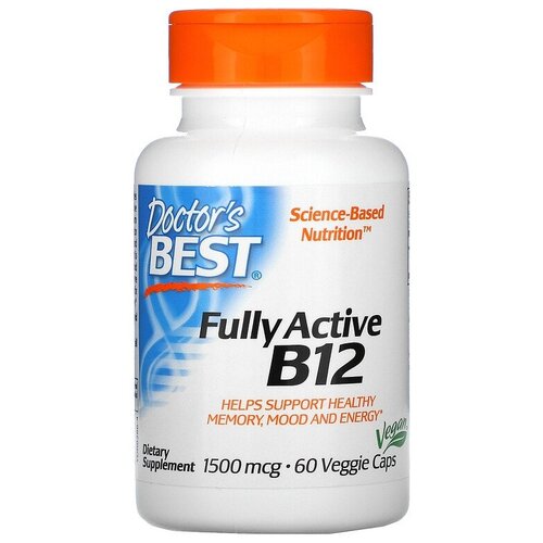   Doctor's Best Fully Active B12 ., 50 , 50 , 60 .   -     , -, 