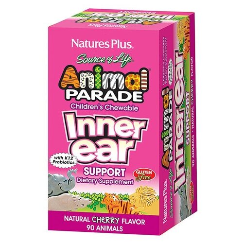   Natures Plus Animal parade Inner Ear support, 210 , 90 .   -     , -, 