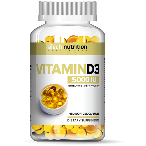 ���� Vitamin D3 ����. ����., 5000 ��, 180 ��., ������ �� 834 ���