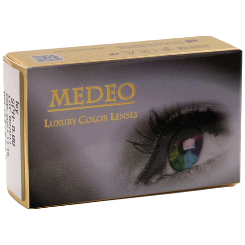 ���� ���������� ����� Medeo 3month D 14.2, 2 ��., R 8,6, D -3, Ring Green, 1 ��., ������ �� 2500 ���