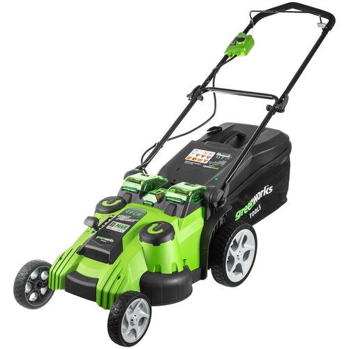���� �������������� ������������� Greenworks G40LM49DB G-MAX 40V 49 cm 3-in-1, 4����, ��� ���, 49 ��, ������ �� 30990 ���