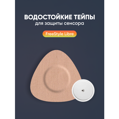 ���� ����������� ����������� ����� (��������) ��� ������ ������� Freestyle Libre (�������� �����). ����������� 7 �� 7 ��, ���� ��������, 10 ���������, ������ �� 770 ���