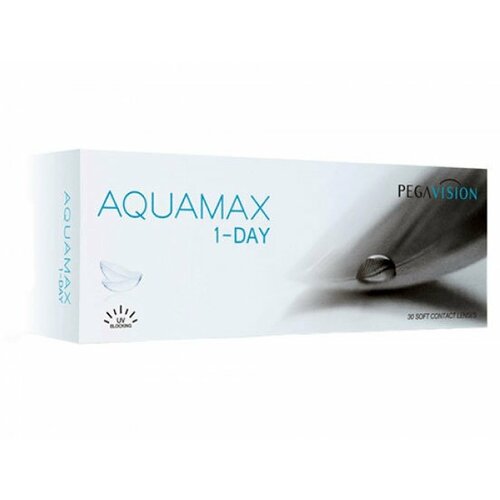 ���� ���������� ����� Pegavision Aquamax 1-Day, 30 ��., R 8,6, D -10, ����������, 1 ��., ������ �� 1690 ���