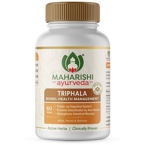 ���� ������� Maharishi Ayurveda Triphala, 3 �� �� 60 �, 1000 ME, 180 ��, 3 ��., ������ �� 1800 ���