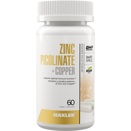  MAXLER Zinc Picolinate + Copper ., 101 , 60 .   -     , -, 