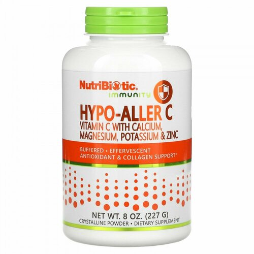 ���� NutriBiotic, Immunity, Hypo-Aller C, ������� C � ��������, �������, ������ � ������, 227 � (8 �����), ������ �� 1756 ���