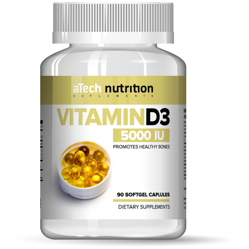 ���� Vitamin D3 ����. ����., 5000 ��, 80 �, 90 ��., ������ �� 424 ���