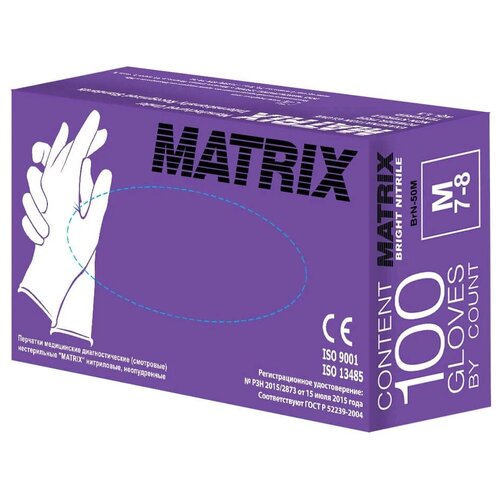    MATRIX Bright Nitrile, : , : M, 100 . (50 ), 6,6   - ,   889 