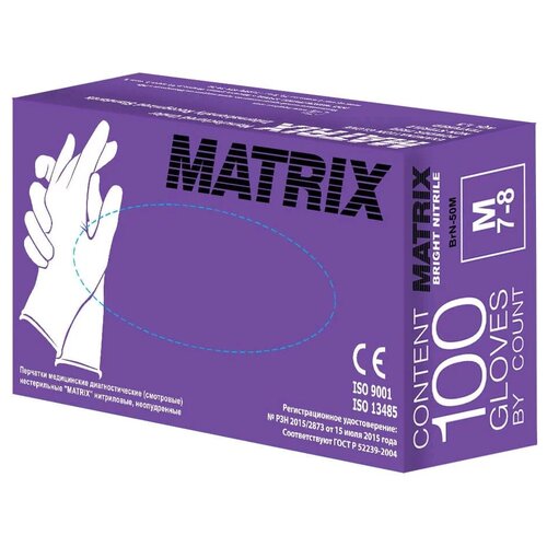    MATRIX Bright Nitrile, : , : L, 100 . (50 ), 6,6   -    -     , -, 