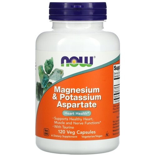 ���� ������� NOW Magnesium & Potassium Aspartate, 210 �, 120 ��., ������ �� 3435 ���