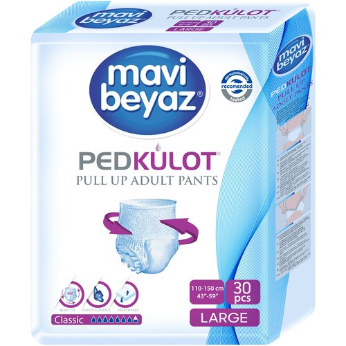  MAVI BEYAZ -   - L 110-150/30.   -     , -, 