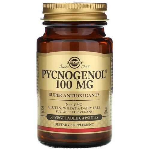 ���� ������� SOLGAR Pycnogenol 100 ��, 190 �, 100 ��, 30 ��., ������ �� 8256 ���