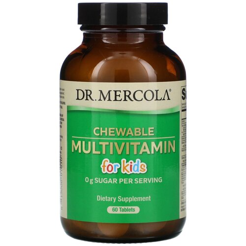  Dr. Mercola Chewable Multivitamin for Kids (   ) 60  (Dr. Mercola),   3480 