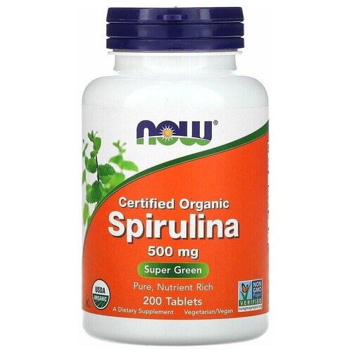  NOW Spirulina 500 mg 500 ,   3745 