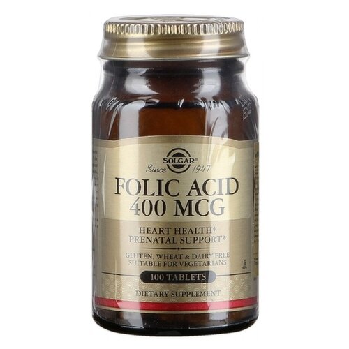  Solgar Folic Acid ., 400 , 60 , 100 .,   865 