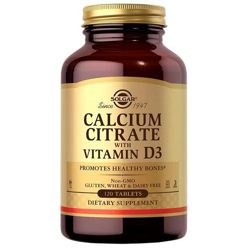  Solgar Calcium Citrate with Vitamin D3 ., 450 , 120 .   -     , -, 