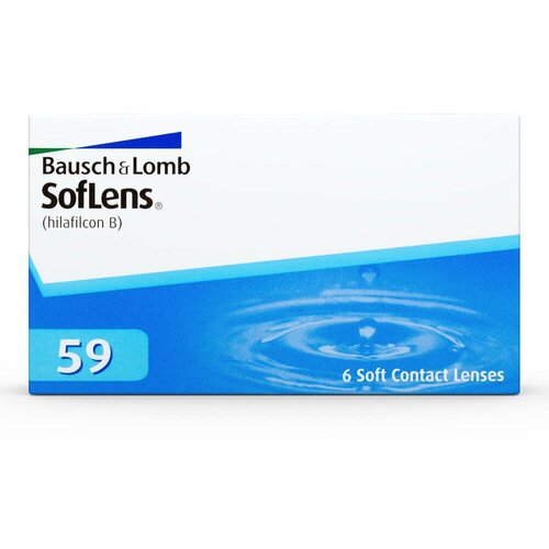 ���� ���������� ����� Bausch & Lomb SofLens 59, 6 ��., R 8,6, D -2, ������ �� 960 ���