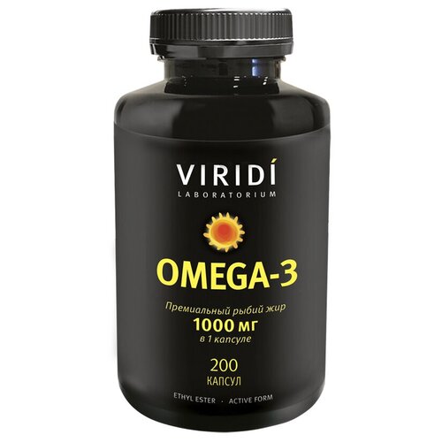  VIRIDI Laboratorium -3, 200  (   1000 .  ,    Omega-3)   -     , -, 