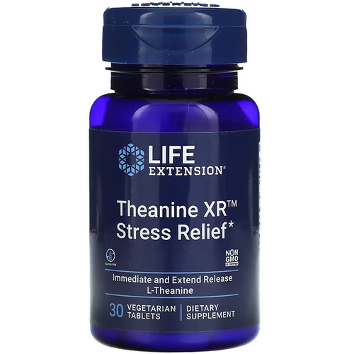  Life Extension, Theanine XR Stress Relief, 30     -     , -, 