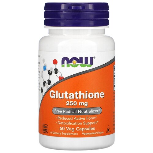 ���� ������� NOW Glutathione, 50 �, 250 ��, 60 ��., ������ �� 2389 ���