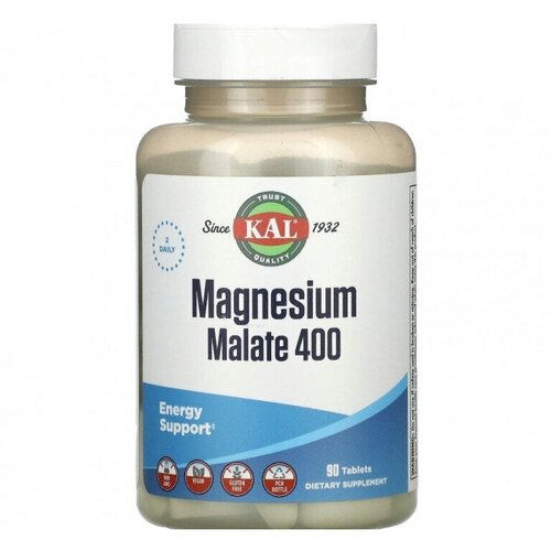 ���� KAL Magnesium Malate (����� ������) 400 �� 90 �������� (KAL), ������ �� 2150 ���