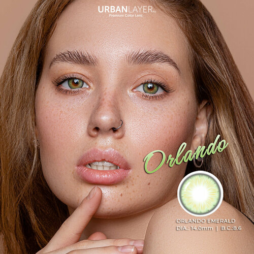    URBAN LAYER ru Orlando, 2 ., R 8,6, D -2,5, Emerald, 1 .   -     , -, 