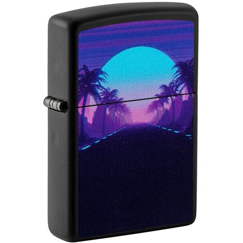 ���� ��������� ZIPPO Sunset Black � ��������� Black Light, ������/�����, ������, �������, 38x13x57 ��, ������ �� 6860 ���