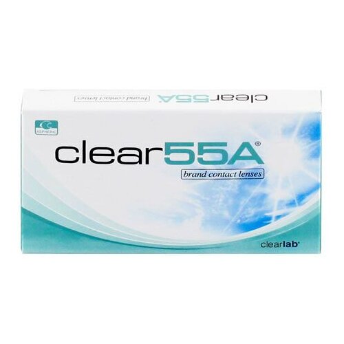 ���� ���������� ����� Clearlab Clear 55A, 6 ��., R 8,7, D +5, ����������, 1 ��., ������ �� 1050 ���