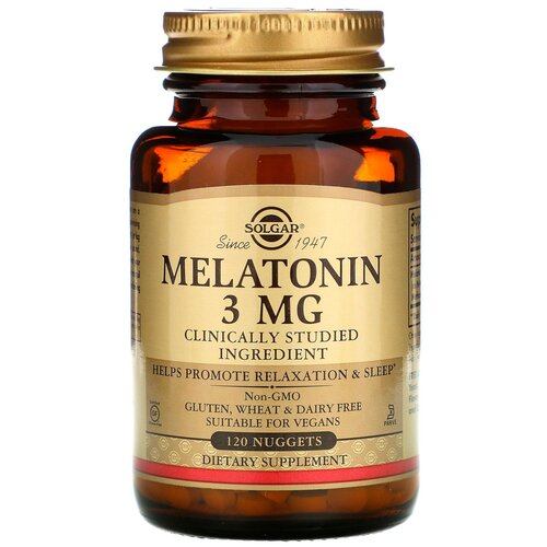 ���� �������� SOLGAR Melatonin 3 ��, 150 �, 120 ��, 3 ��, 120 ��., ������ �� 1289 ���
