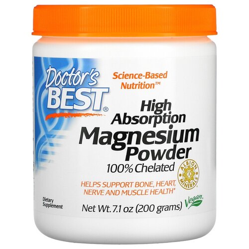   Doctor's Best High Absorption Magnesium, 200 , 200 ,   4760 