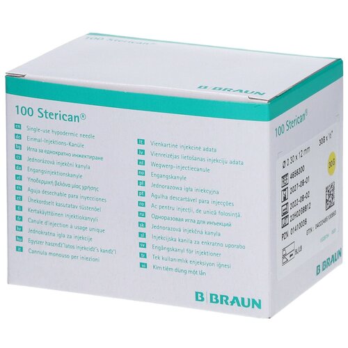    B. Braun Sterican, 12  x 0.3 , : 30G, 100 .   -     , -, 