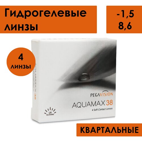 ���� ���������� ����� Pegavision Aquamax 38, 4 ��., R 8,6, D -1,5, ������ �� 842 ���